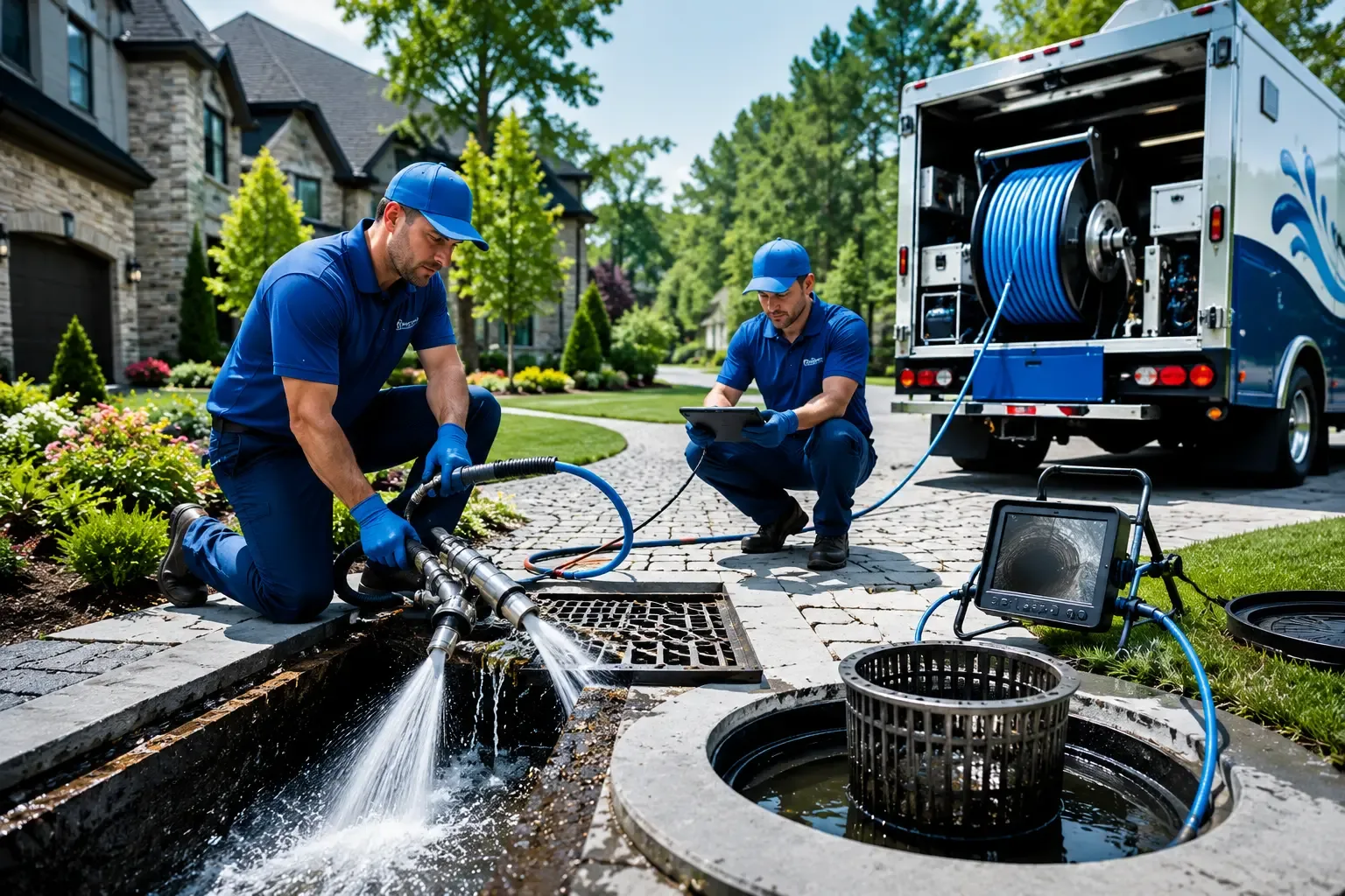 Local outdoor drain cleaning professionals in Gridley, KS